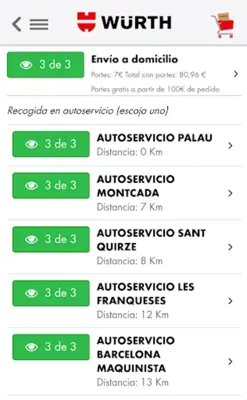 WürthApp android App screenshot 1